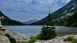 Backpacking to Hunt Lake